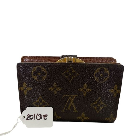 Authentic Louis Vuitton Wallet Porte Monnaie Billets Viennois Bifold Brown Monog - Picture 7 of 13